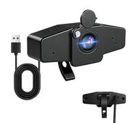 POHO 4K Webcam with Autofocus 60FPS, Built-in Privacy Cover and Microphone for PC, Zoom, Skype, YouTube and Streaming