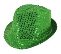 Pohotobooth Props Ltd Cool Green Sequin Gangster Hat