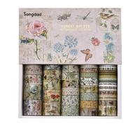 POHOVE 36 Rolls Washi Tape Sets,Scrapbooking Supplies,Decorative Tape for Journaling Supplies, DIY Crafts, Scrapbooking, Journal Supplies, School Supplies.