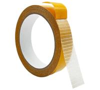 POHOVE Heavy Duty Double Sided Fabric Tape, 1 Inch X 33 Ft, No Sew Adhesive for Hemming Clothes, Curtains, Carpets, Rugs, Arts and Crafts, Strong Iron-On Hem Tape Alternative