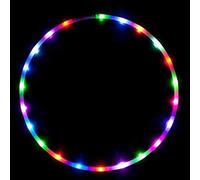 POHOVE LED Hula Hoops, Color Changing Multiple Light Up Hula Hoops for Adults, Multicolor Dancing Hoop Loose Weight Bodybuilding Fitness(90cm/35.43inch)