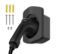 POHOVE Type 2 EV Charger Holder,Wall Mount EV Cable Holdee with Screws,Charging Cable Organiser for Indoor Outdoor Use