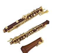 POHTYIT C Key Professional Bass Clarinet Gold And Silver Plated Clarinet Instruments Have Rich Tones(Goldplating)