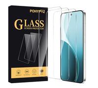 POHYPYZ 3 Pieces Screen Protector for Oppo Reno 14 5G, HD Tempered Glass, 9H Hardness, HD Clear, Ultra Resistant, Compatible Phone Cases