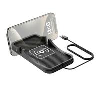 POIBNZ 2-in-1 Car Charging Pad for Suzuki Alto 2000-2025 Kei Car, Multifunctional Car Charger and Phone Holder, Anti-slip Fast Charging Car Phone Charging Station,A 1m Long Usb Port