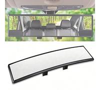 POIBNZ Car Interior Rear View Mirror for Saab 9-3 1998-2014 Sedan/Convertible/Wagon, Convex Interior Wide Angle Mirror, Universals Panoramic Wide Field of View Auxiliary Mirror