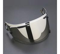POIBNZ Helmet Visor for ARAI RX7X/XD/NE0/VX/GX, Tinted Motorbike Helmet Face Shield Replacement, UV Protection Helmet Windshield Visor Motorcycle Helmet Lenses,G Silver