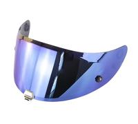 POIBNZ Helmet Visor for HJC HJ-26 RPHA11 RPHA70, Tinted Motorbike Helmet Face Shield Replacement, UV Protection Helmet Windshield Visor Motorcycle Helmet Lenses,H Blue film