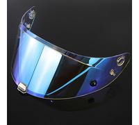 POIBNZ Helmet Visor for HJC HJ-26 RPHA11 RPHA70, Tinted Motorbike Helmet Face Shield Replacement, UV Protection Helmet Windshield Visor Motorcycle Helmet Lenses,F Transparent blue