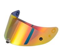 POIBNZ Helmet Visor for HJC HJ-26 RPHA11 RPHA70, Tinted Motorbike Helmet Face Shield Replacement, UV Protection Helmet Windshield Visor Motorcycle Helmet Lenses,D Tea red film