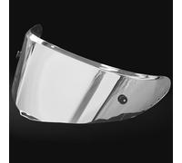 POIBNZ Helmet Visor for MOTORAX R50S, Tinted Motorbike Helmet Face Shield Replacement, UV Protection Helmet Windshield Visor Motorcycle Helmet Lenses,H Silver