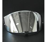 POIBNZ Helmet Visor for OGK Aeroblade 5, Tinted Motorbike Helmet Face Shield Replacement, UV Protection Helmet Windshield Visor Motorcycle Helmet Lenses,A Tea silver