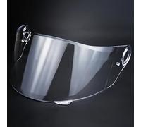POIBNZ Helmet Visor for Shaft 821, Tinted Motorbike Helmet Face Shield Replacement, UV Protection Helmet Windshield Visor Motorcycle Helmet Lenses,D Transparent