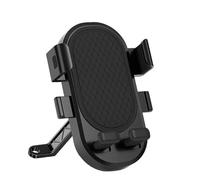 POIBNZ Motorcycle Phone Mount for Peugeot Django 50 2015-2023, 360° Rotatable Waterproof Anti Vibration Moped Phone Holder, Detachable Anti Slip Motorbike Phone Holder,Rearview mirror