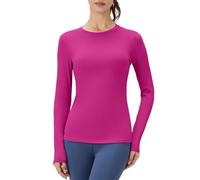 POIHIDE Long Sleeve Compression Top Women Sports Gym Quick Dry T Shirts