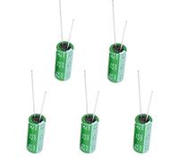 PoiLee 5 Pcs Super Capacitor 2.7V 3.3F Farad Capacitance 8x20mm Energy Storage Capacity