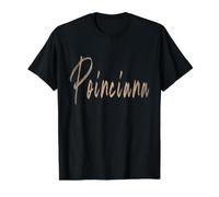 Poinciana Florida Vintage Elegant Design Value Graphic T-Shirt, Men, Black, L