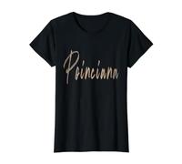 Poinciana Florida Vintage Elegant Design Value Graphic T-Shirt, Women, Black, M