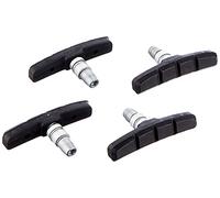 Point 29218201 V-Brake Bicycle Brake Pads Aluminium 2 Pairs 70 mm Black
