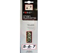Point bicycle chain SL-260 5/6/7-speed 116 links with snap-on closure