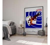 Point Blank (1967) Retro-Classic Movie Framed Poster Print Wall Art Image Home Decor Artworks Framed Poster Different Sizes and Colours