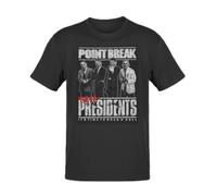 Point Break EX Presidents Fan Art Film Movie Funny Parody Christmas T Shirt 1 Black