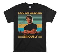 Point Break Shirt, Patrick Swayze Back Off Warchild Seriously Vintage T-Shirt, Movies Quote Unisex Tshirt Black