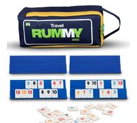 Point Games Classic Mini Rummy Game Set Two Tier Exclusive Folding