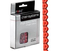 Point Half Link MK 918 Bicycle Chain 1/2 x 1/8 102 Links red