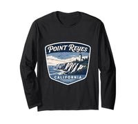 Point Reyes California Lighthouse Coastal Ocean Nature Long Sleeve T-Shirt