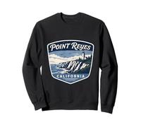 Point Reyes California Lighthouse Coastal Ocean Nature Sweatshirt