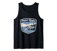 Point Reyes California Lighthouse Coastal Ocean Nature Tank Top