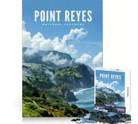 Point Reyes Natl Seashore 1000 Pieces Jigsaw Puzzles for Adults Mental Exercise Stress Relief Fun Snug Lock Memorable Gift size 50x75cm