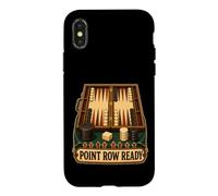 POINT ROW READY Backgammon Strategy Checker Play Case for iPhone X/XS
