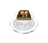 POINT ROW READY Backgammon Strategy Checker Play PopSockets PopGrip for MagSafe