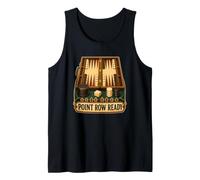 Point Row Ready Backgammon Strategy Checker Play Tank Top