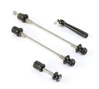 Point Unknown Unisex Schnellspanner Schnellspann-achsen-set - Mit Schnellspannhebel 110 X 145 45 Mm Diebstahlsicher Quick release set, Black, 180mm 145mm and 60mm UK