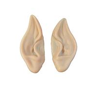 Pointed Latex Goblin Ears Cosplay Props Elven Fairy Costume Accessories for Halloween Party Dress Up Masquerade Role Play (B, One Size)