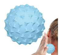 Pointed Massage Ball | Spiked Roller Globe Massager Soft to Compact | Deep Tissue Massager for Release, Mobility Ball