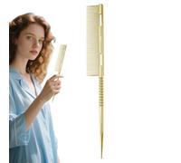 Pointed Tail Hair Comb, Hair Brush with Fine Separating Tooth | Lightweight Detangling and Volume Tool for Women and Girls