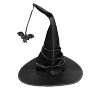 Pointed Witch Hat for Women - Witch Hat for Women | Witch Hat Fancy Dress for Women, Halloween Wizard Hat | Witch Headband Costume, Witch Hat in Masche