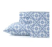 Pointehaven 180 GSM Brushed Cotton Flannel Sheet Sets (Maroc, Twin XL)