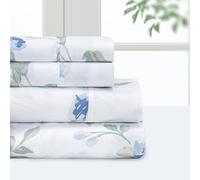 pointehaven Bedding Twin Extra Bed Sheet Set- 3 Pieces Bedding- 100% Polyester Microfiber- Super Soft Easy Care Bed Linen Set - Breathable, Deep Pockets, Extra Soft (Twin Extra Long Meadow)