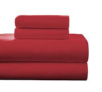 pointehaven Sheet Set, Cotton, Rococco Red, Full