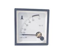 Pointer 72 * 72 mm AC ammeter 1A 2A 3A 5A 10A 15A 20A 30A 50A SQ-72 series analog meter 72x72 mm size CZ-72(1A)