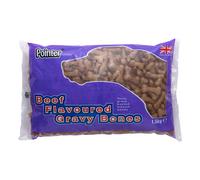 Pointer - Beef Flavoured Gravy Bones, Beefy Dog Treats, Tasty Gravy Dog Bones, 1.5kg