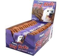 Pointer Big Bite Biscuits Dog Treats - Beef Dry - 14 x 100g Biscuits