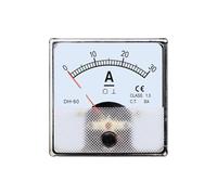 Pointer DH-60 DC Ammeter DH60 10A 20A 30A 50A 75A 100A 150A 200A 250A 75mV 300A 400A 500A/75mV 60 * 60mm 1Pcs(150A-75mv)