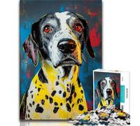 Pointer Dog 1000 Piece Jigsaw Puzzle for Adults And Teenagers,Toys Educational Games Stress Relieving Suitable for Desktop Decoration (38x26cm)