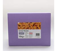 Pointer - Gravy Dipped Bones - Oven Baked Gravy Bones for Dogs, Added Vitamins, Use as Snack or Reward for Dogs, 10kg Box